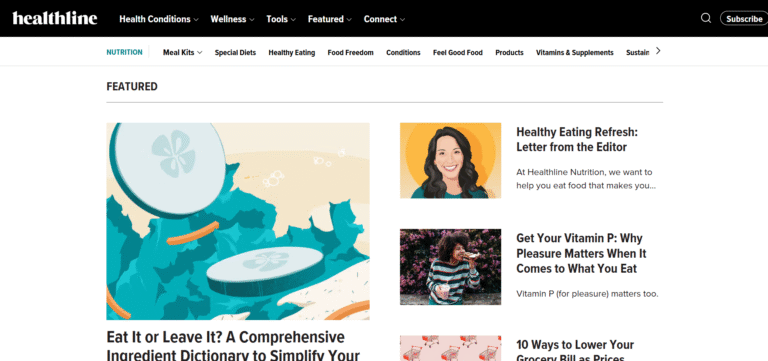 Website sample